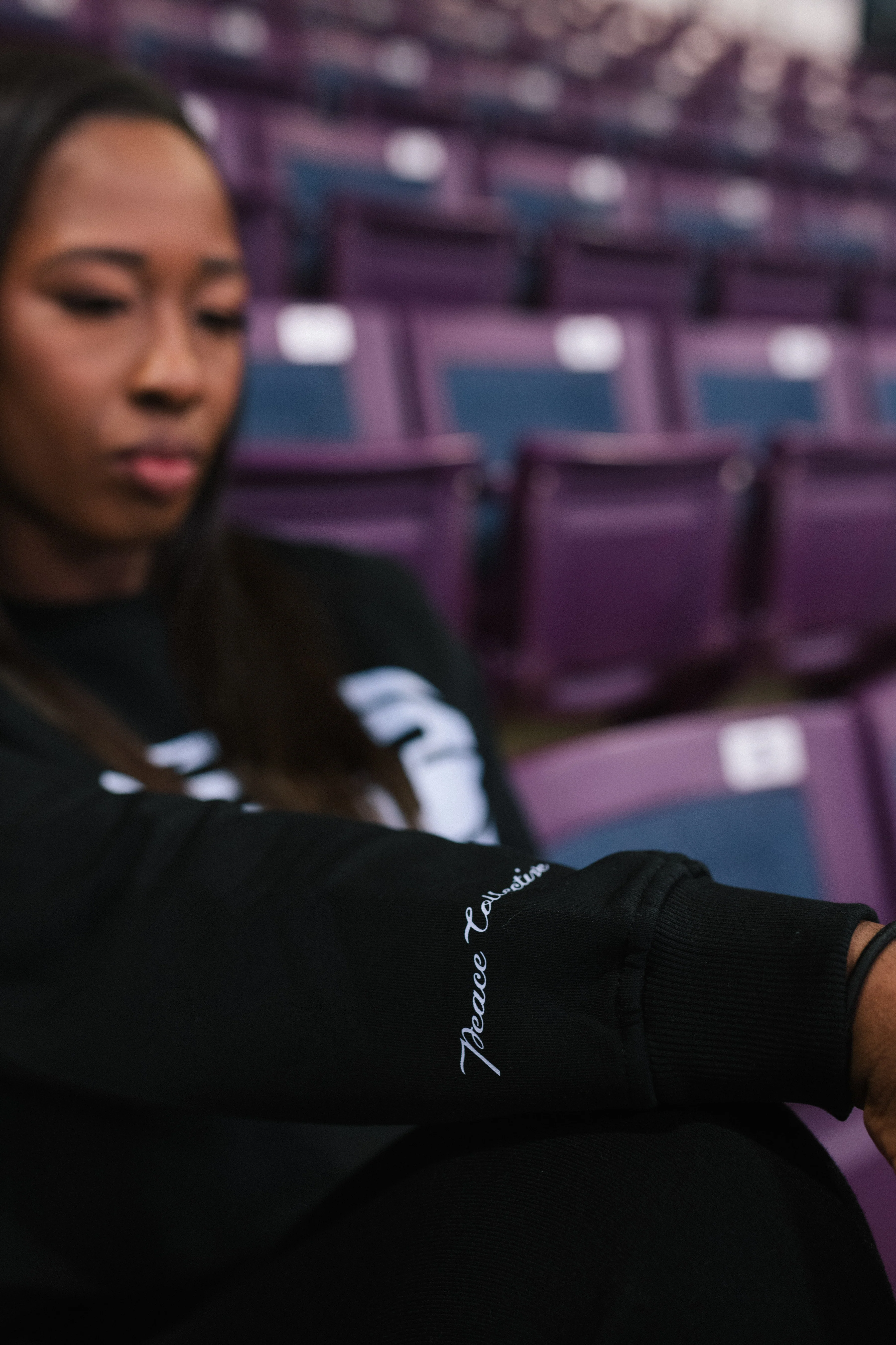 Toronto Tempo Logo Cropped Crewneck - Black - Image 4