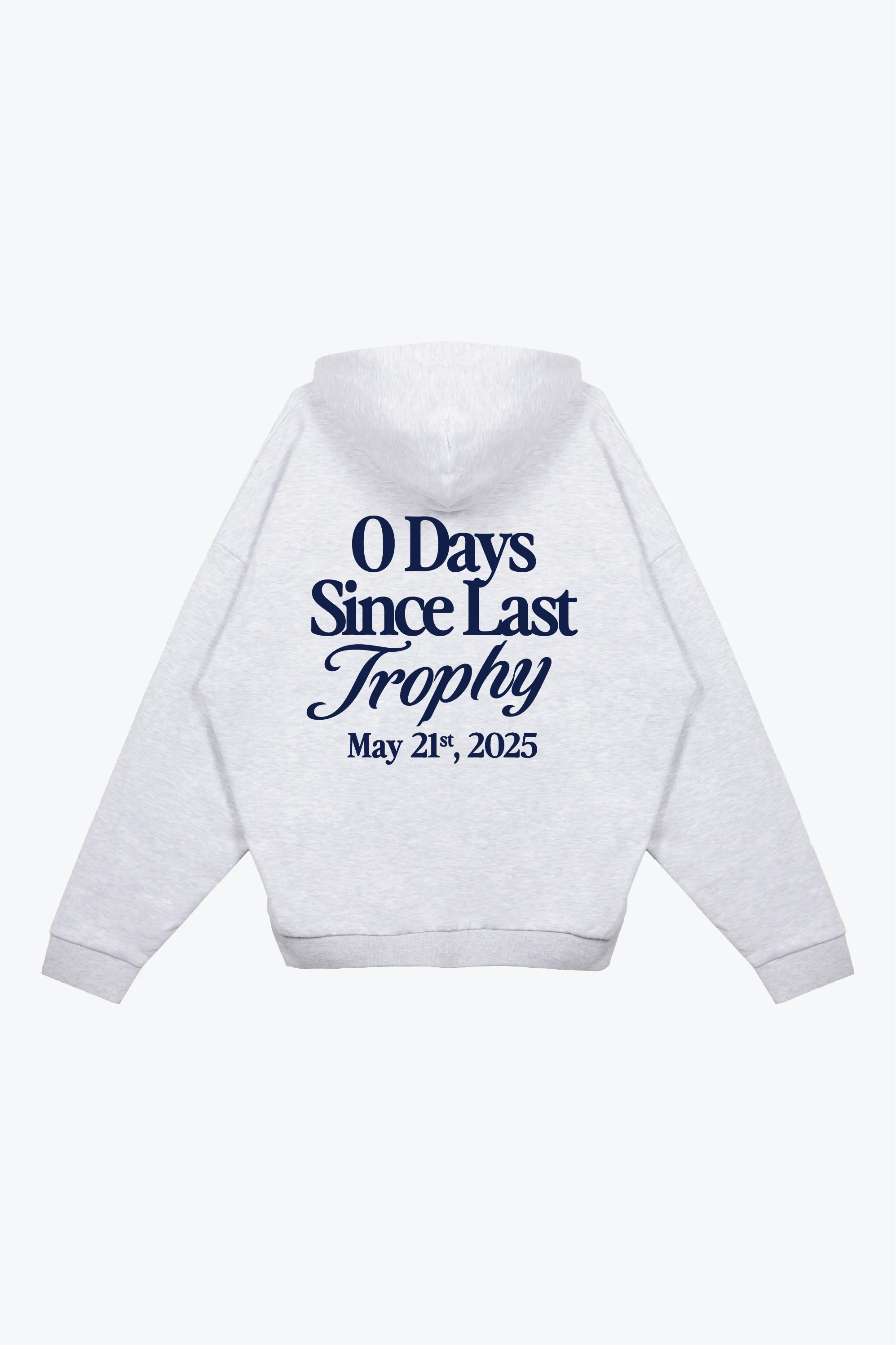 Tottenham Hotspur FC Europa League Champions Heavyweight Hoodie - Ash - Image 2