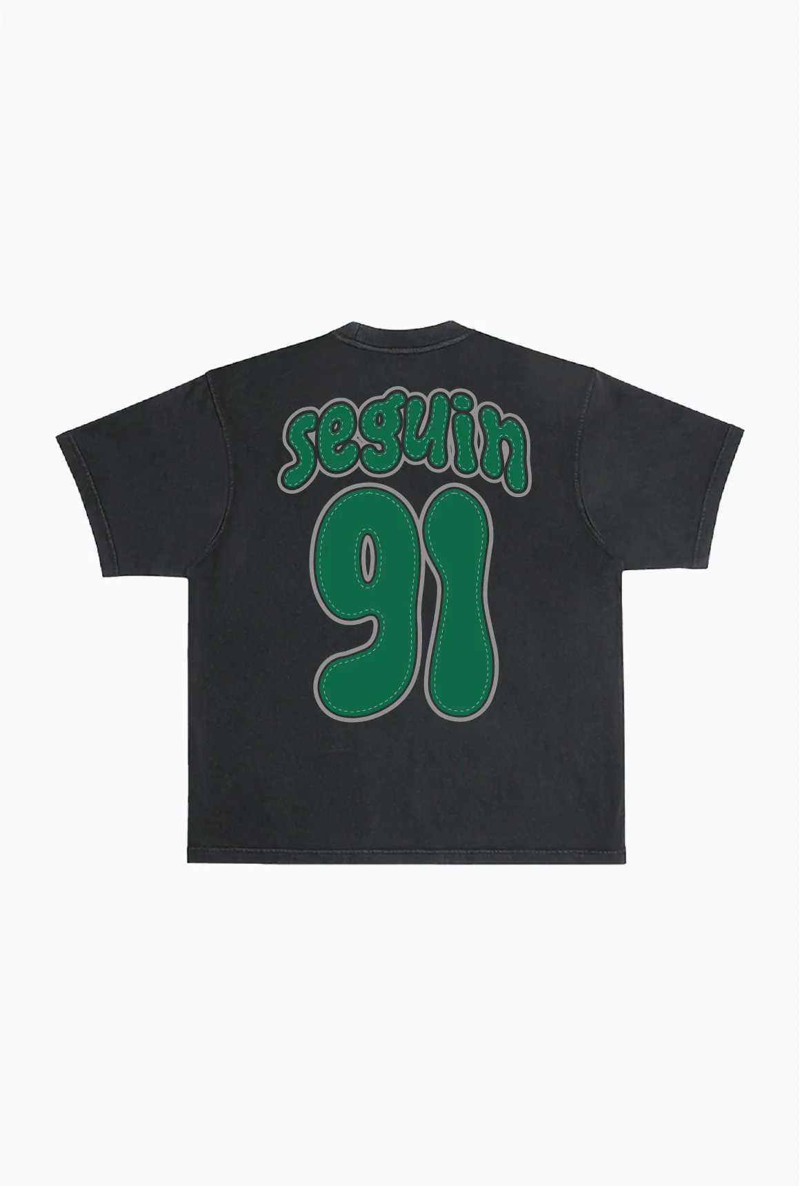 Tyler Seguin Heavyweight Garment Dyed T-Shirt - Black - Image 2